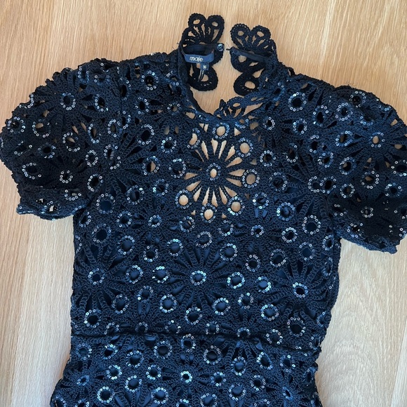 Maje Crochet Dress - Picture 2 of 8